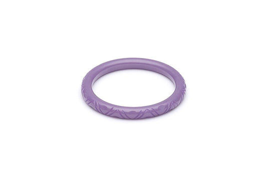 1940s Style Smaller Size Bangle in Amethyst Purple