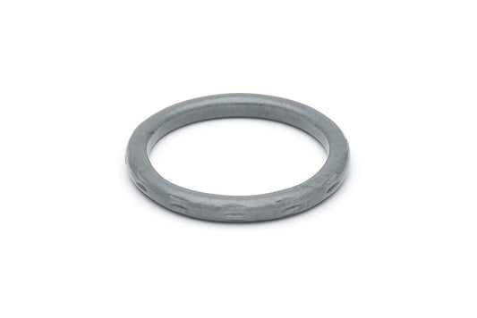 Vintage Style Bangle in Stone Grey Fakelite