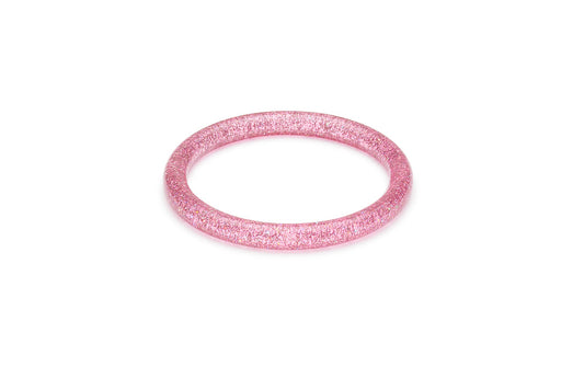Archive - Narrow Pale Pink Glitter Bangle