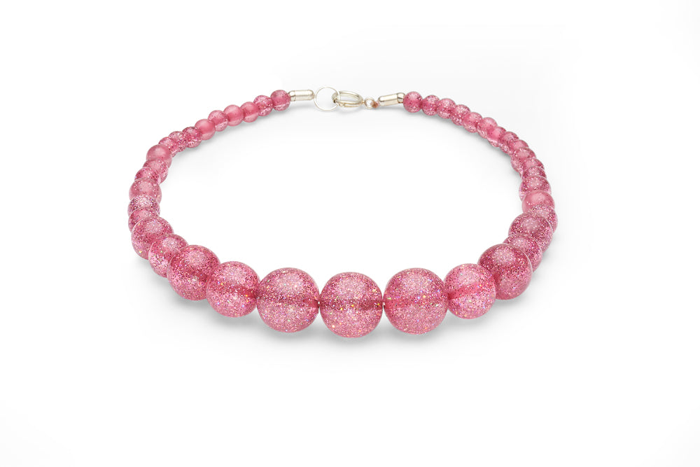 Archive - Pale Pink Glitter Beads