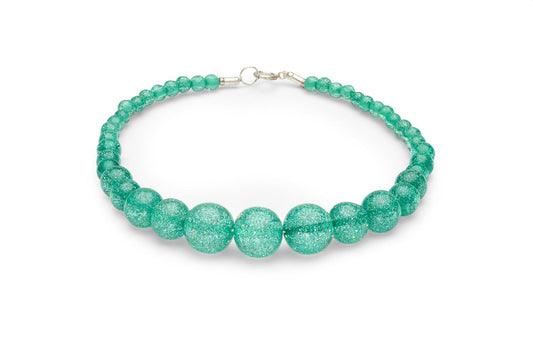 Archive - Green Lagoon Glitter Beads