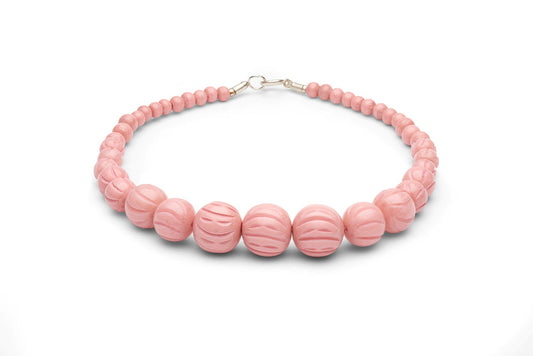 Carved Briar Rose Fakelite Beads