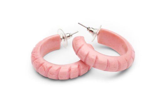 Briar Rose Fakelite Hoop Earrings