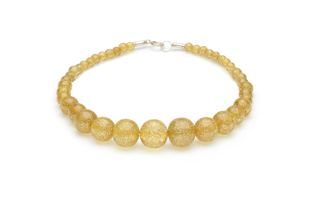 Archive - Pale Gold Glitter Beads