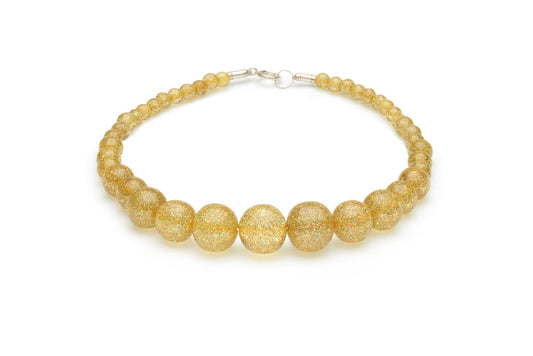 Archive - Pale Gold Glitter Beads