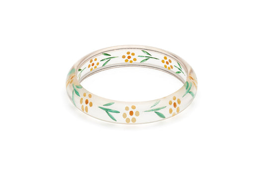 Midi Marigold Reverse Carved Bangle