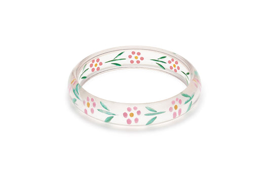 Midi Briar Rose Reverse Carved Bangle