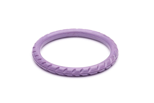 Narrow Wisteria Fakelite Duchess Bangle