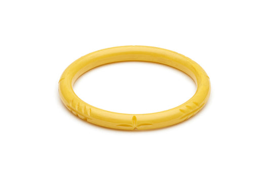 Narrow Marigold Fakelite Duchess Bangle