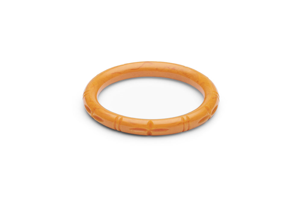 Pale Orange Fakelite Maiden Bangle