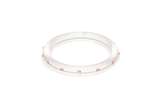 Narrow Briar Rose Diamante Bangle