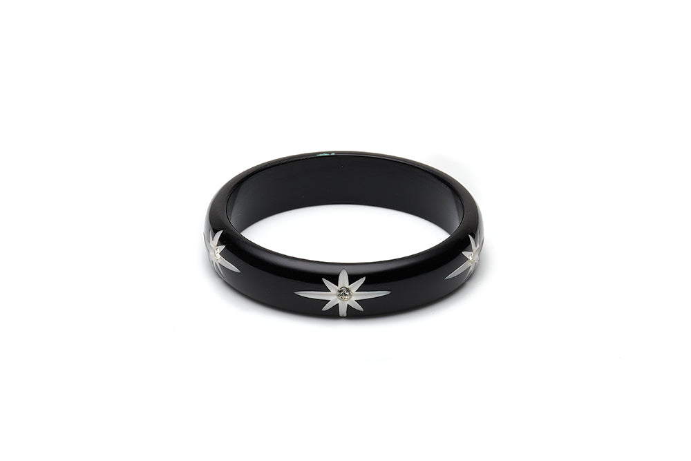 Midi Black Starburst Maiden Bangle