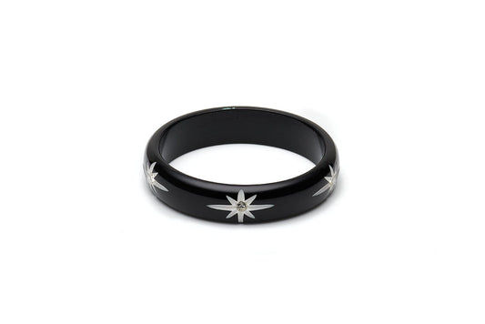 Midi Black Starburst Maiden Bangle