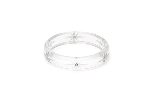 Midi Clear Starburst Bangle