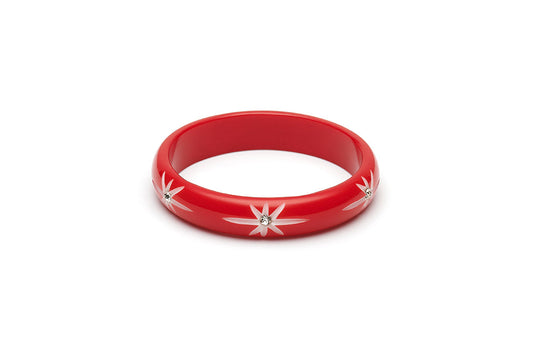 Midi Red Starburst Maiden Bangle