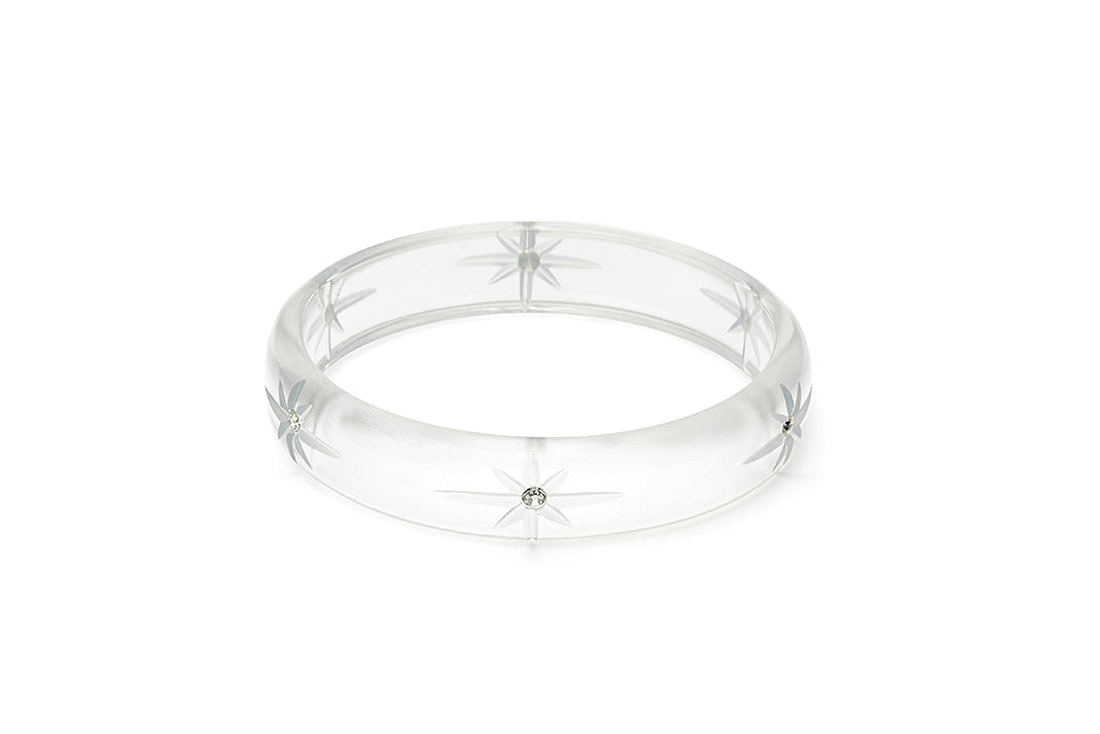 Midi Clear Starburst Duchess Bangle