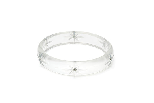 Midi Clear Starburst Duchess Bangle