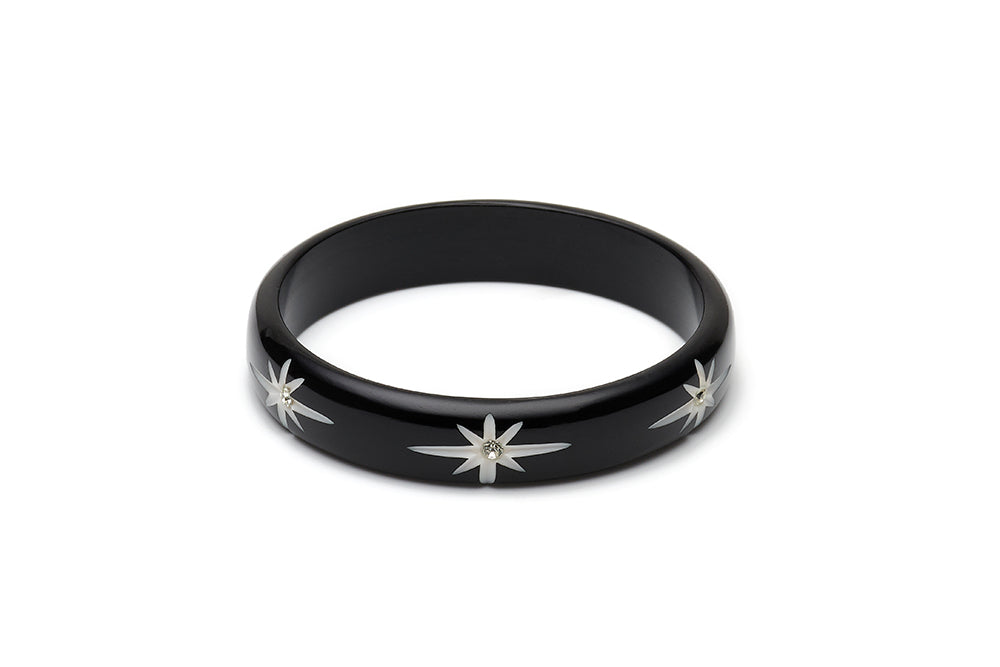 Midi Black Starburst Duchess Bangle