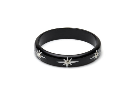 Midi Black Starburst Duchess Bangle