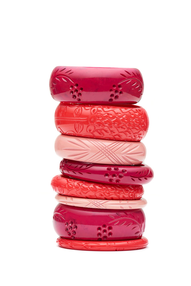 Midi Coral Fakelite Bangle