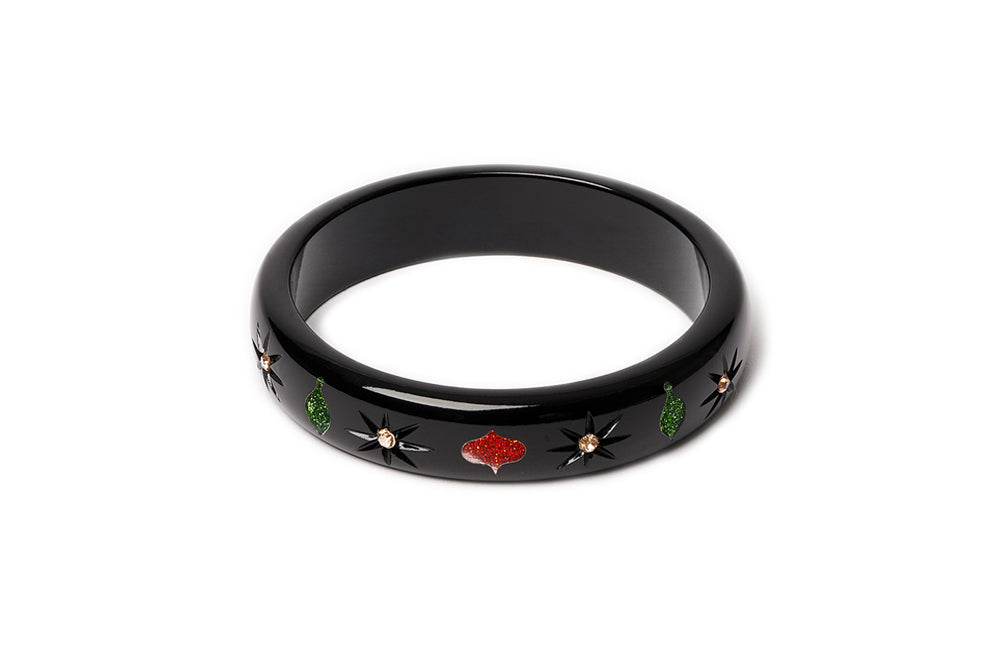 Midi Black Baubles Duchess Bangle
