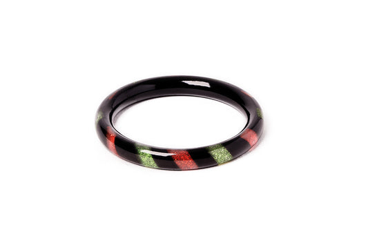 Narrow Pressies Candy Stripe Bangle