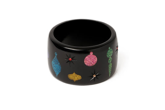 Extra Wide Bejewelled Bangle