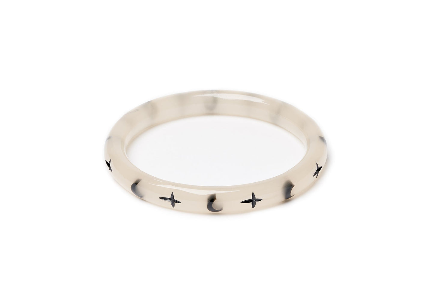Narrow Spirit Moon Duchess Bangle