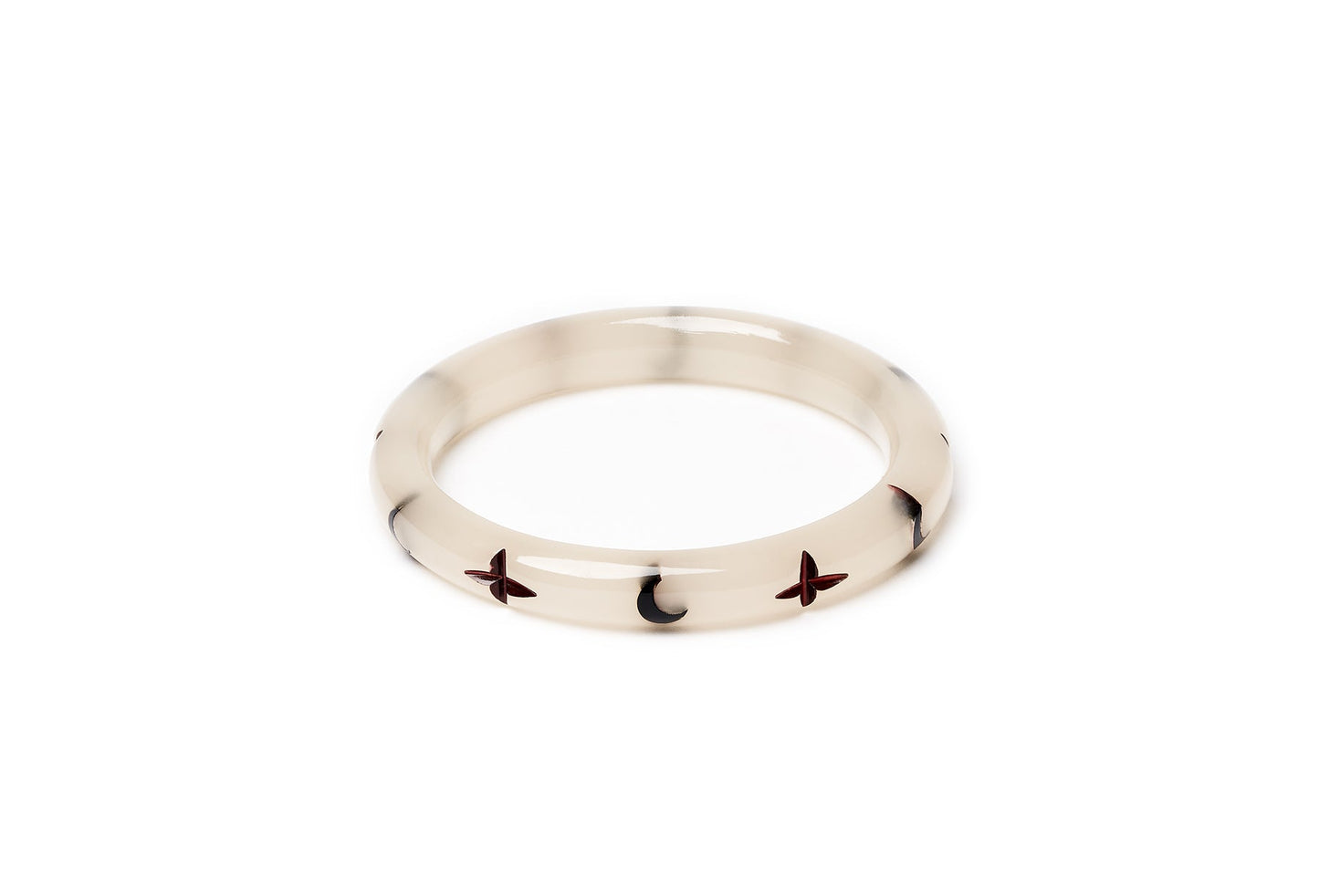 Narrow Spirit Moon Maiden Bangle