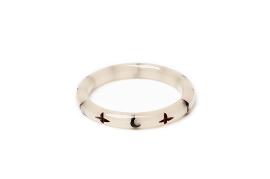 Narrow Spirit Moon Maiden Bangle