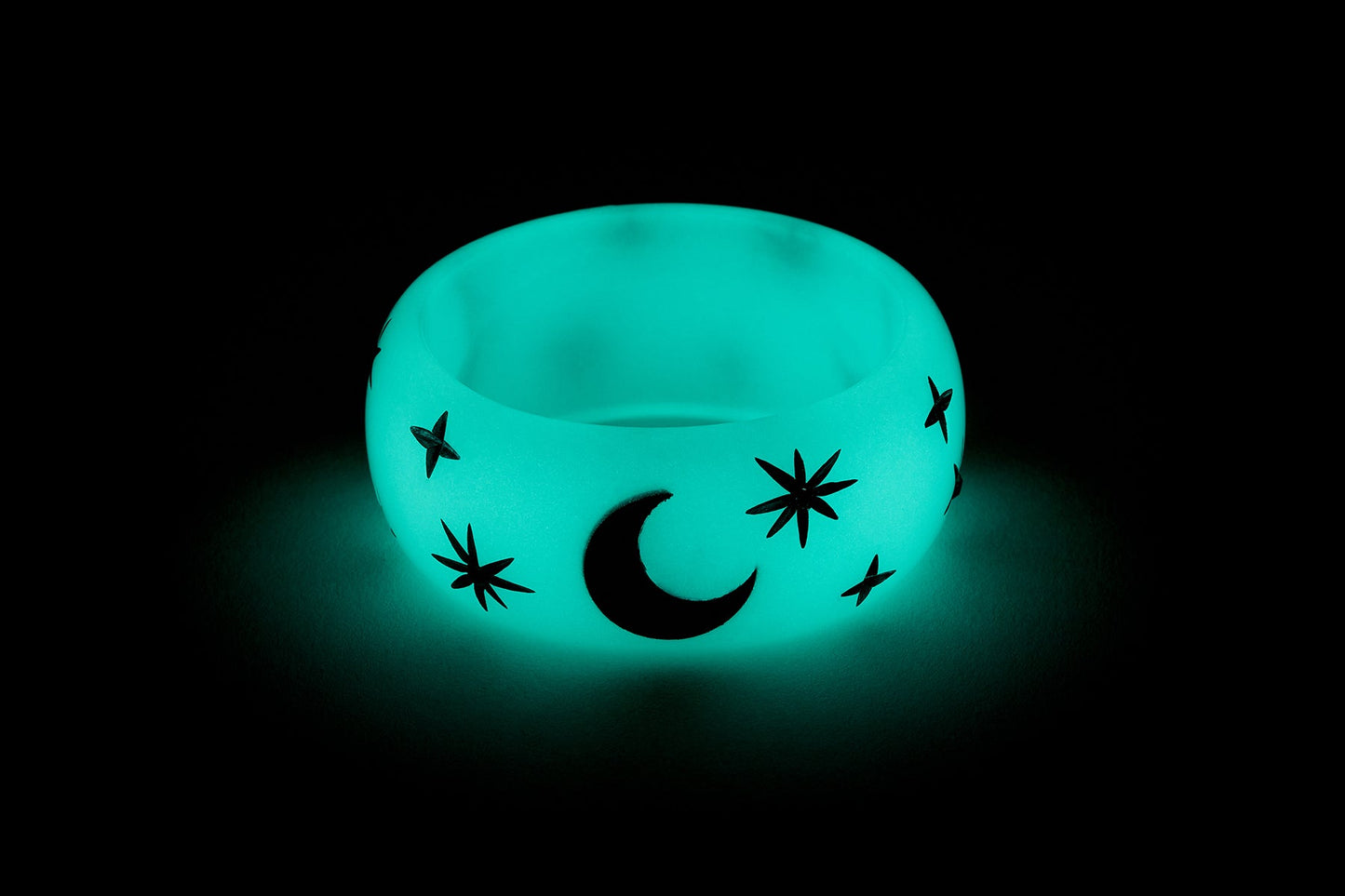 Wide Spirit Moon Maiden Bangle