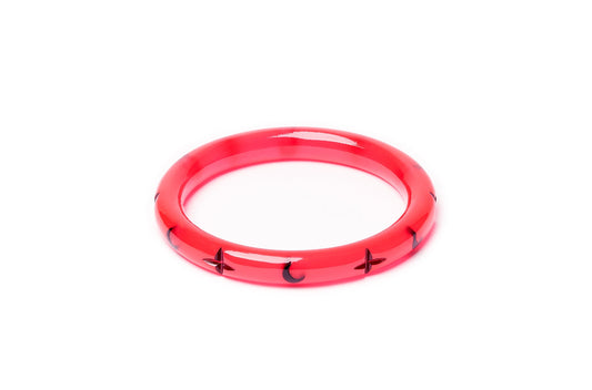 Narrow Blood Moon Bangle