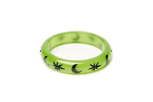 Midi Serpent Moon Bangle