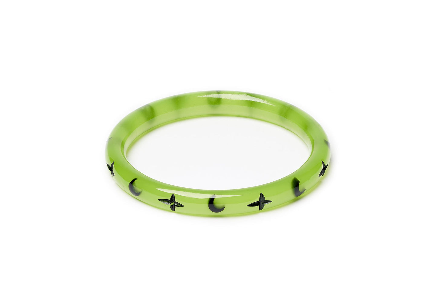 Narrow Serpent Moon Duchess Bangle
