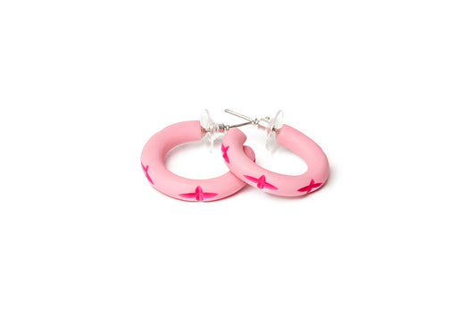 Dolly Matte Hoop Earrings