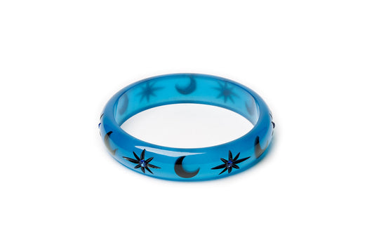 Midi Wolf Moon Bangle