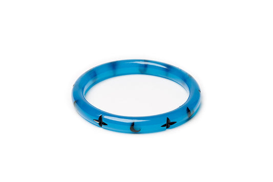 Narrow Wolf Moon Bangle