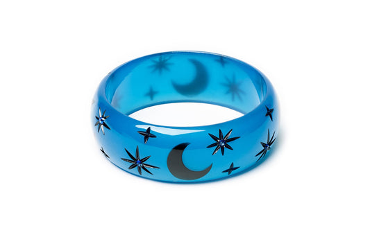 Wide Wolf Moon Duchess Bangle