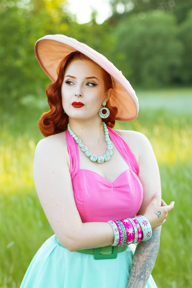 Flamingo and Parrot Set of 3 Bangles