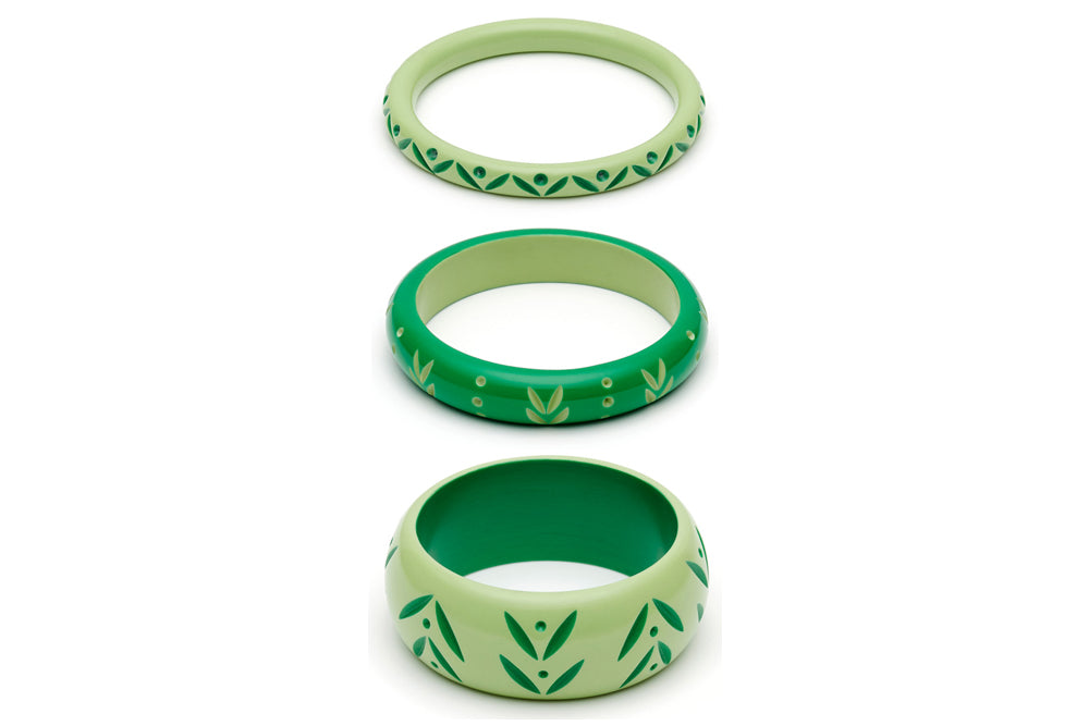 Spring and Summer Set of 3 Bangles