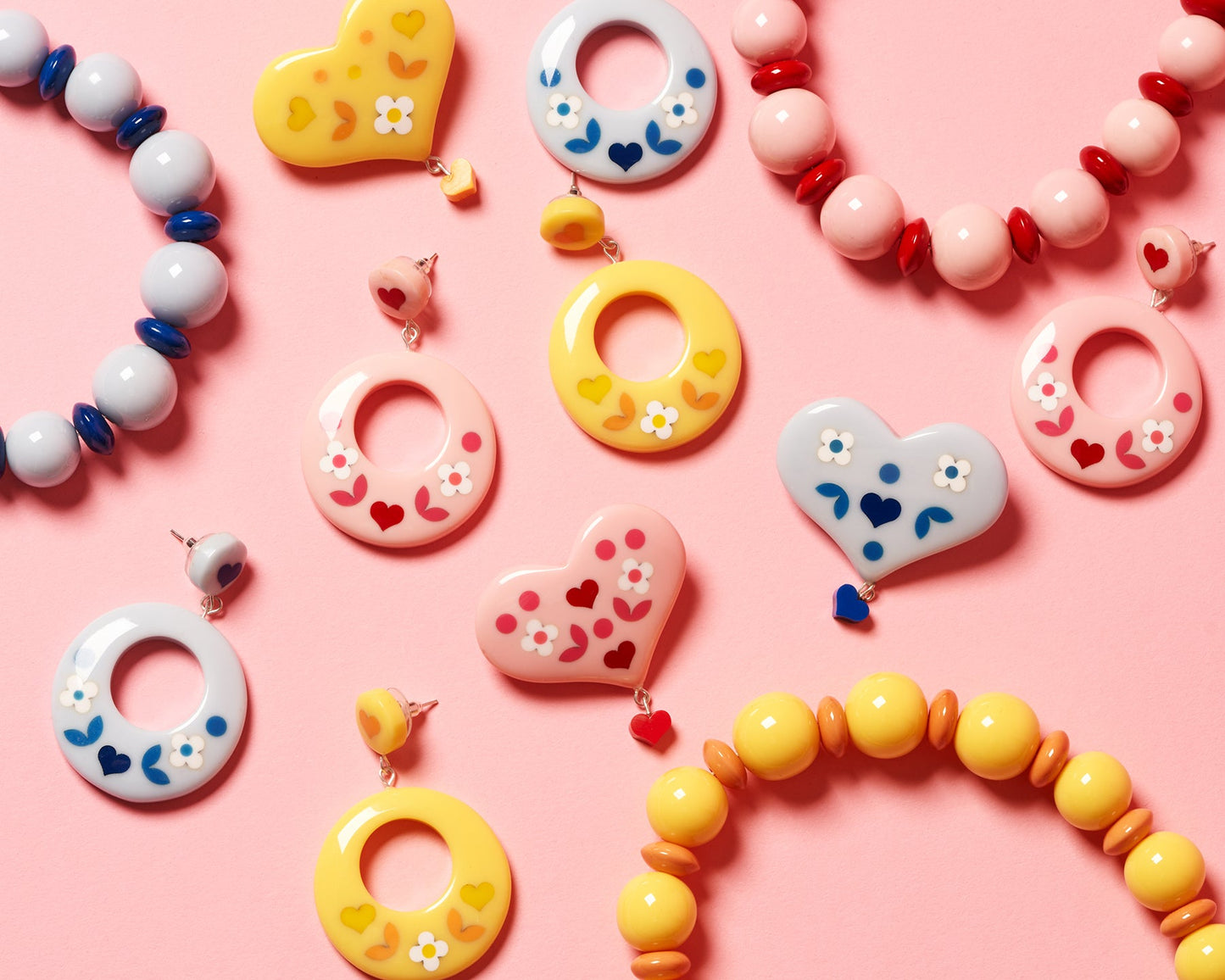 Kulta Drop Hoop Earrings
