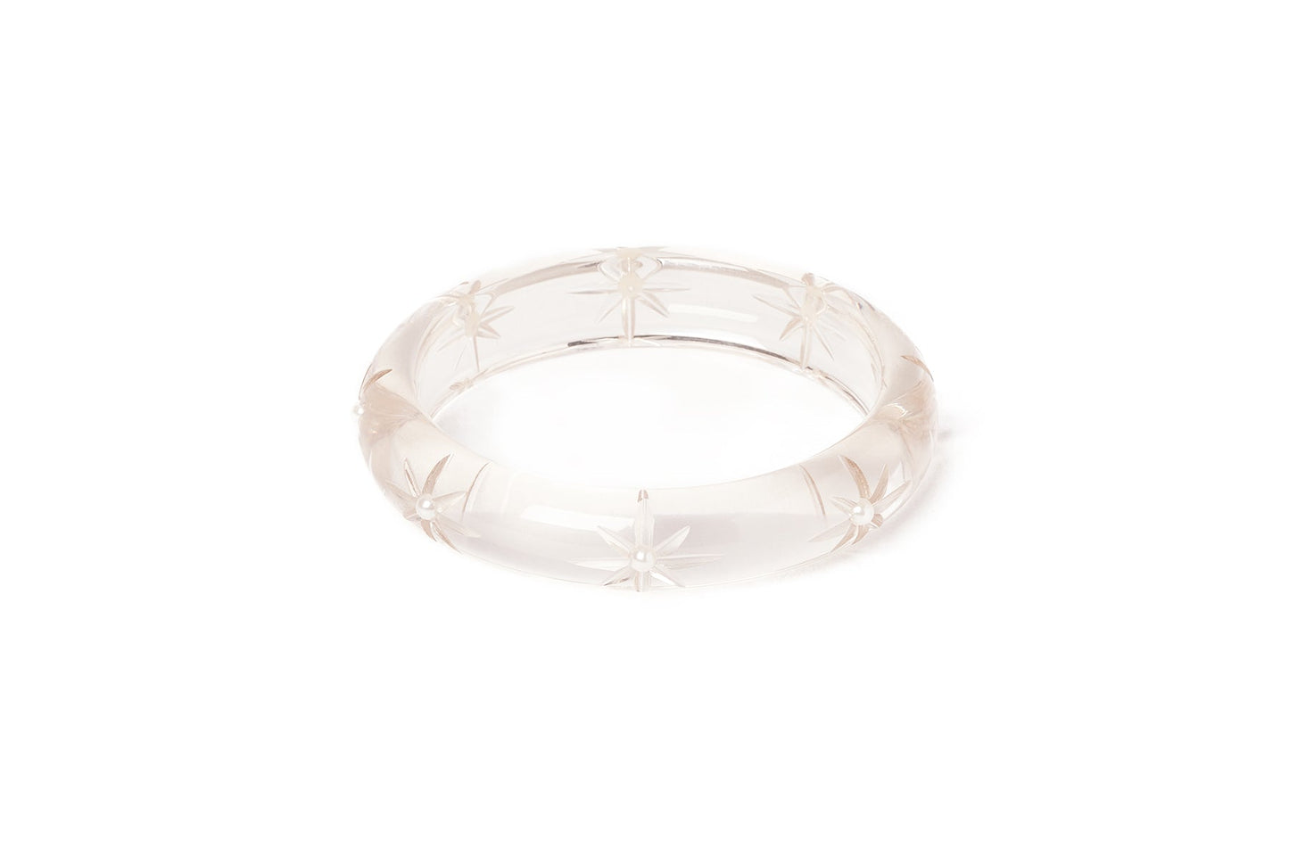 Midi Sparkling Pearls Bangle