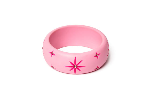 Wide Dolly Matte Bangle