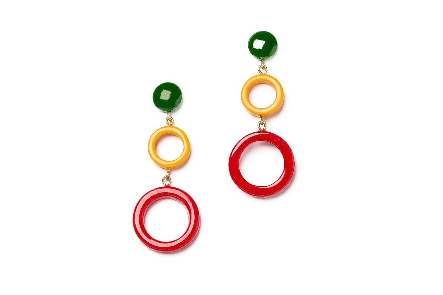 Midi Maracas Bangle White
