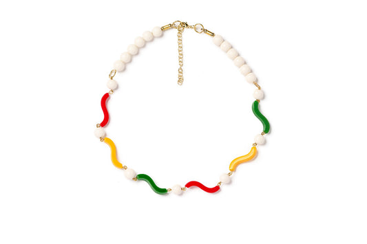 Maracas Necklace Green