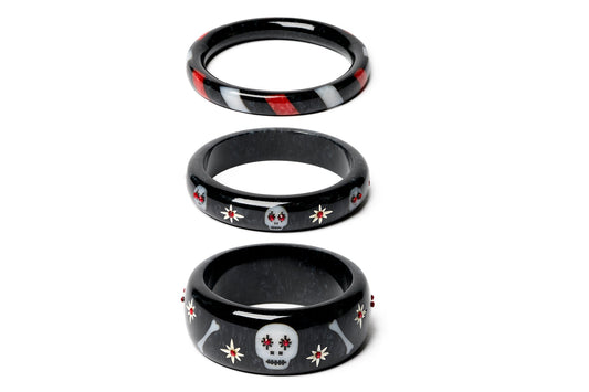 Bones Bangle Set of 3
