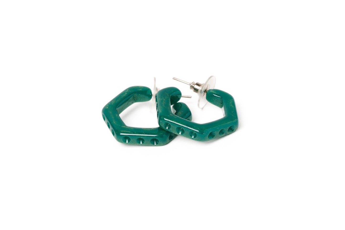Jadeite Double Brooch
