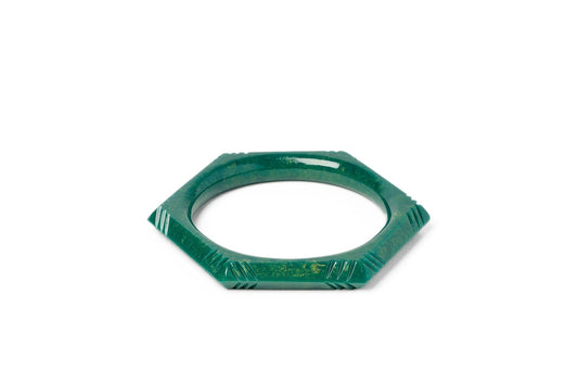 Narrow Jadeite Bangle