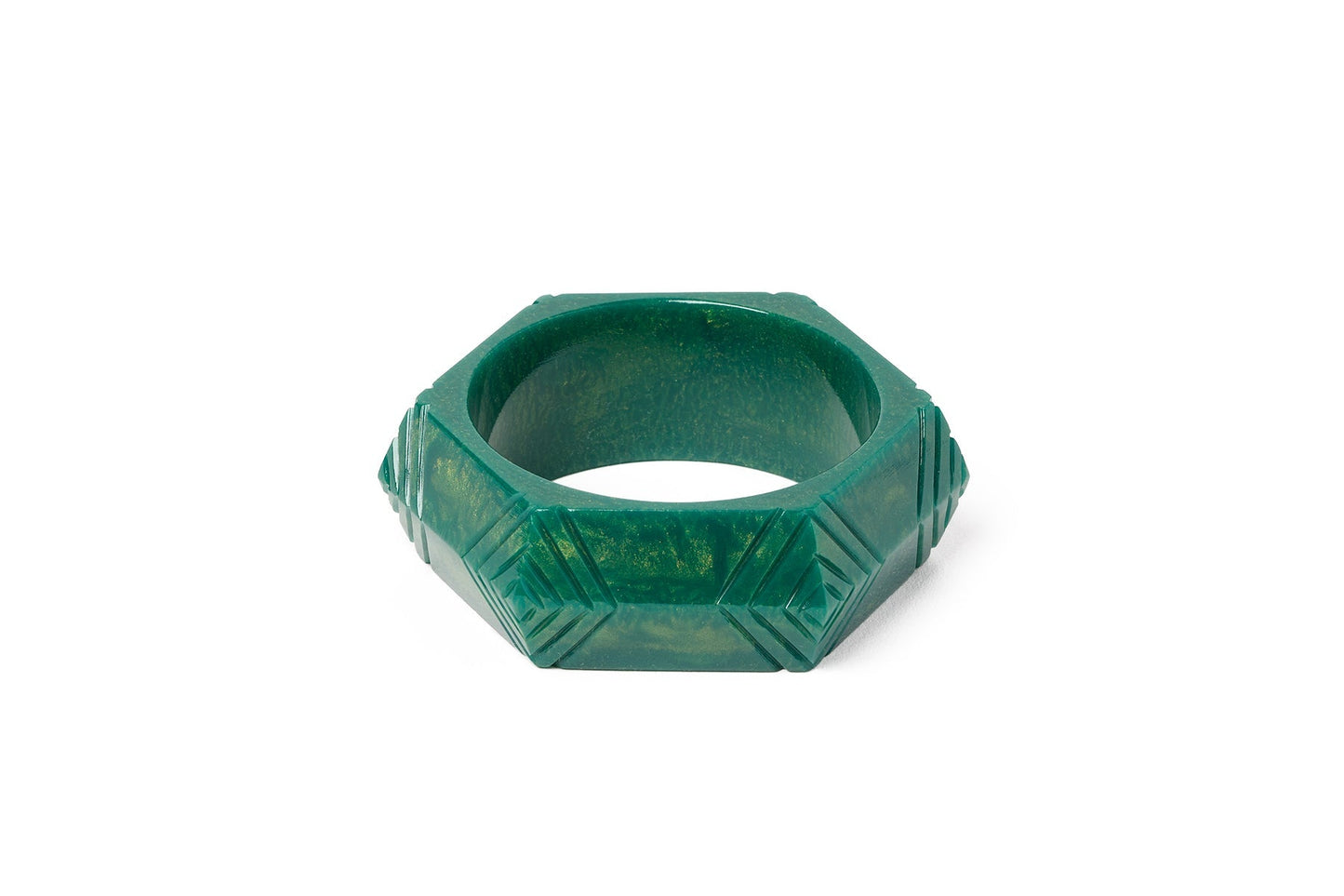Narrow Jadeite Bangle