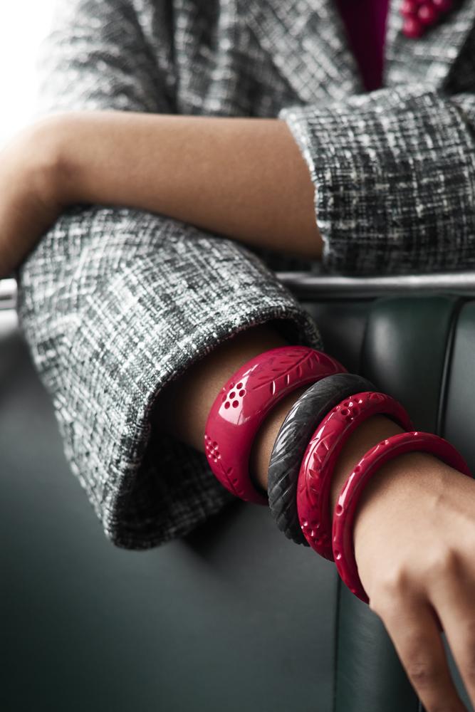 Midi Berry Fakelite Bangle